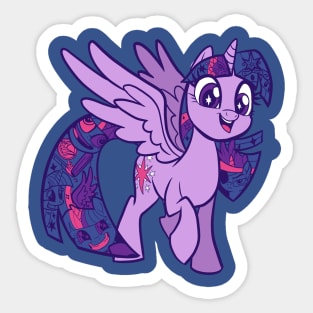 Twilight sparkle Sticker